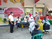 Percepatan Vaksinasi, Polres Bojonegoro Buka Gerai Vaksin di Supermarket