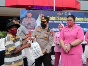 Polri Peduli, Bhayangkari Polres Ponorogo dan Yayasan Kemala Bhayangkari Cabang Ponorogo Bagikan Sembako