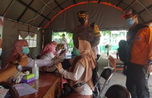 Sukseskan Herd Immunity Polres Pamekasan Gelar Vaksinasi Terpadu