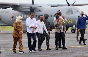 Forkopimda Jatim Dampingi Kunker Presiden RI