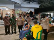 Bulan Ramadhan Tak Jadi Halangan Polres Blitar Layani Vaksinasi