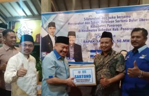 Reses, Anggota DPR RI Sartono Hutomo, Bagikan Meja Tenis bola, Buka Bersama, hingga Kunjungi Bazar Ramadhan