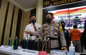 Polres Pacitan Berhasil Mengungkap BBM Oplosan