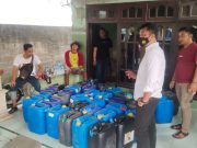 Pelihara Kamtibmas,Polres Kediri Kota Berhasil Amankan 140 Jerigen Ciu