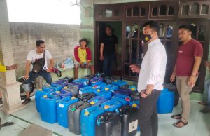 Pelihara Kamtibmas,Polres Kediri Kota Berhasil Amankan 140 Jerigen Ciu