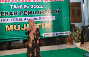 Jaring Aspirasi Masyarakat, Anggota DPRD Ponorogo Mujiatin Gelar Reses di Dapil VI