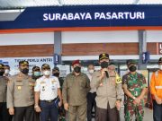 Forkopimda Jatim Mengecek Pos Pam, Pos Yan dan Pos Terpadu jelang Mudik Lebaran