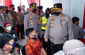 Tinjau Pos Pam, Polri Paparkan Upaya Wujudkan Mudik Aman dan Sehat