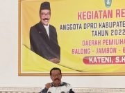 Anggota DPRD Ponorogo dari Fraksi Golkar Kateni, Jaring Aspirasi Masyarakat Dapil V