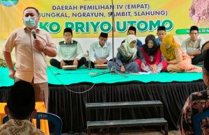 Ali Mufthi Anggota DPR RI Komisi V, Turun di Dapil Ponorogo IV