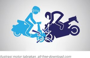 Adu Banteng Motor vs Motor di Brahu, Siman, Satu Meninggal Dunia