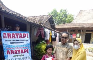 Indahnya Berbagi, ARAYAPI Desa Prayungan, Sawoo, Santuni Anak Yatim Piatu