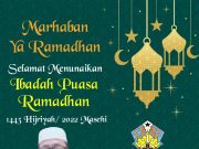 SMPN 1 Balong Mengucapkan Marhaban Ya Ramadhan 1443 H