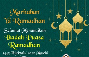SMPN 1 Balong Mengucapkan Marhaban Ya Ramadhan 1443 H