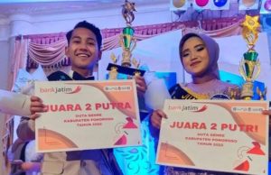 Ahmad Pelajar MAN 1 Ponorogo Juara 2 Duta Genre Tingkat Kabupaten