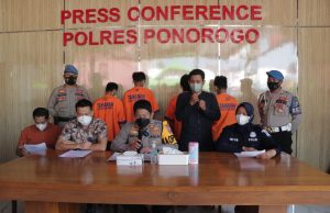 Pengembangan Kasus Petasan, Polres Ponorogo Tetapkan Lima Orang Tersangka, Jadi 12 orang