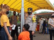 Polres Magetan Lakukan Rekayasa Lalu Lintas dan Siagakan Tim Drogba di Kawasan Wisata Sarangan