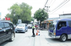 Polres Bangkalan Terjunkan Tim Urai Lalulintas Antisipasi Kepadatan Akses Wisata Alam dan Kuliner