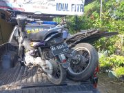 Dua Pengendara Sepeda Motor Adu Banteng, 2 Luka-luka, Bangunrejo, Sukorejo