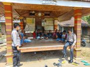 Ciptakan Rasa Aman Bagi Warga, Polsek Jambon Patroli Dialogis di Poskamling