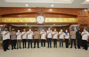 Audiensi HIPMI Jatim dengan Polda Jatim dalam Upaya Menghidupkan UMKM