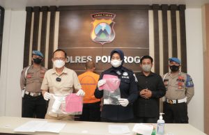 Polres Ponorogo Bekuk Dua Remaja Pengedar Pil Dobel L