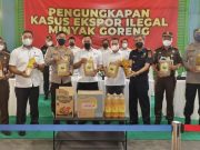 Polri Gagalkan 8 Kontainer Minyak Goreng Siap Ekspor ke Timor Leste