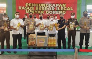 Polri Gagalkan 8 Kontainer Minyak Goreng Siap Ekspor ke Timor Leste
