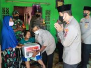 Tak Henti Berbagi,Kapolresta Mojokerto Laksanakan Program Jubah Bantu Warga Kurang Mampu