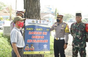Gelar Doa Bersama,Sat Lantas Polres Pasuruan Ajak Masyarakat Tekan Angka Kecelakaan