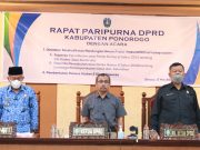 DPRD Ponorogo Gelar Paripurna Jawaban Eksekutif atas Pandangan Umum Fraksi-fraksi, Terkait Pencabutan atas 2 Raperda