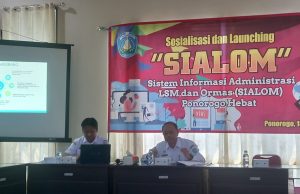 Bakesbang Ponorogo Launching ‘’SIALOM’’ Ponorogo Hebat