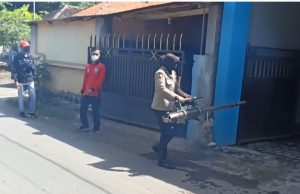 Aksi Nyata Bhabinkamtibmas Polres Probolinggo Cegah Wabah DBD