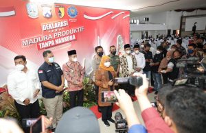 Forkopimda Jatim Bersama Elemen Masyarakat Madura Sepakat Brantas Narkoba