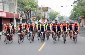 Event Sepeda Tahunan Bromo KOM Challenge 2022 Start dari Mapolda Jatim