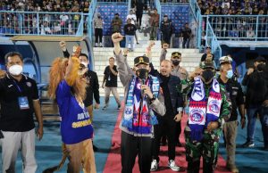 Pengamanan Sepak Bola di Malang Berhasil,Aremania Apresiasi Polri