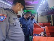 Polres Ngawi Sigap Tangani Penumpang Bus Patas Meninggal dalam Perjalanan