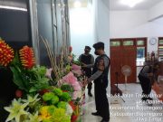 Jamin Keamanan Ibadah Kenaikan Isa Almasih,Polres Bojonegoro Sterilisasi Gereja
