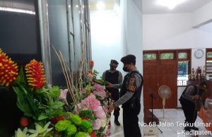 Jamin Keamanan Ibadah Kenaikan Isa Almasih,Polres Bojonegoro Sterilisasi Gereja