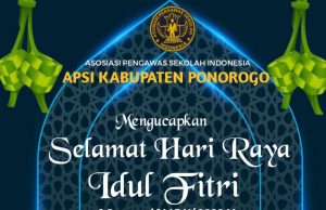 Keluarga Besar APSI Kabupaten Ponorogo Mengucapkan Selamat Hari Raya Idul Fitri 1443 H