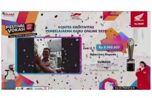 SMKN 1 Badegan 3 Tahun Berturut Juara Nasional Lomba Pembelajaran Online AHM