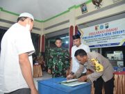 Ini Pesan Kapolres Lamongan pada Deklarasi Damai Pilkades Serentak