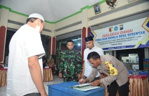 Ini Pesan Kapolres Lamongan pada Deklarasi Damai Pilkades Serentak