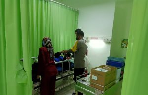 Laka Lantas di Jalan Raya Ponorogo – Pacitan Carry vs Sepeda motor, satu luka serius