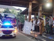 Polres Ponorogo Amankan Pemberangkatan Jemaah Haji Tahun 2022 Ponorogo