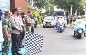 Operasi Patuh Semeru 2022, Kapolda Jatim Lepas 52 Kendaraan ETLE Mobile