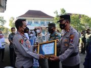 Polres Pacitan Raih Penghargaan dari Komnas Anti Kekerasan Terhadap Perempuan dan Anak Indonesia