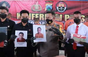 Polres Kediri Berhasil Menangkap Lima Orang Spesialis Pencuri Mobil