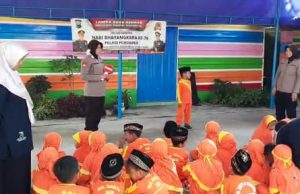 Sambut HUT Bhayangkara ke 76 & Hari Anak Nasional, Polsek Sukorejo Gelar Lomba Anak Cerdas