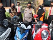 Beraksi di 9 TKP Ibu Muda Pelaku Penggelapan Motor Berhasil Diamankan Polres Blitar Kota
